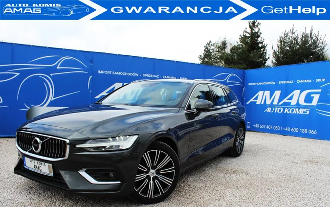 volvo wielkopolskie Volvo V60 cena 124900 przebieg: 69000, rok produkcji 2019 z Knurów